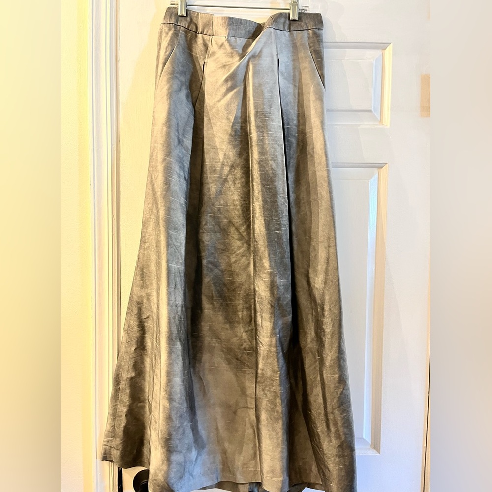 Theory Theyskins metallic skirt